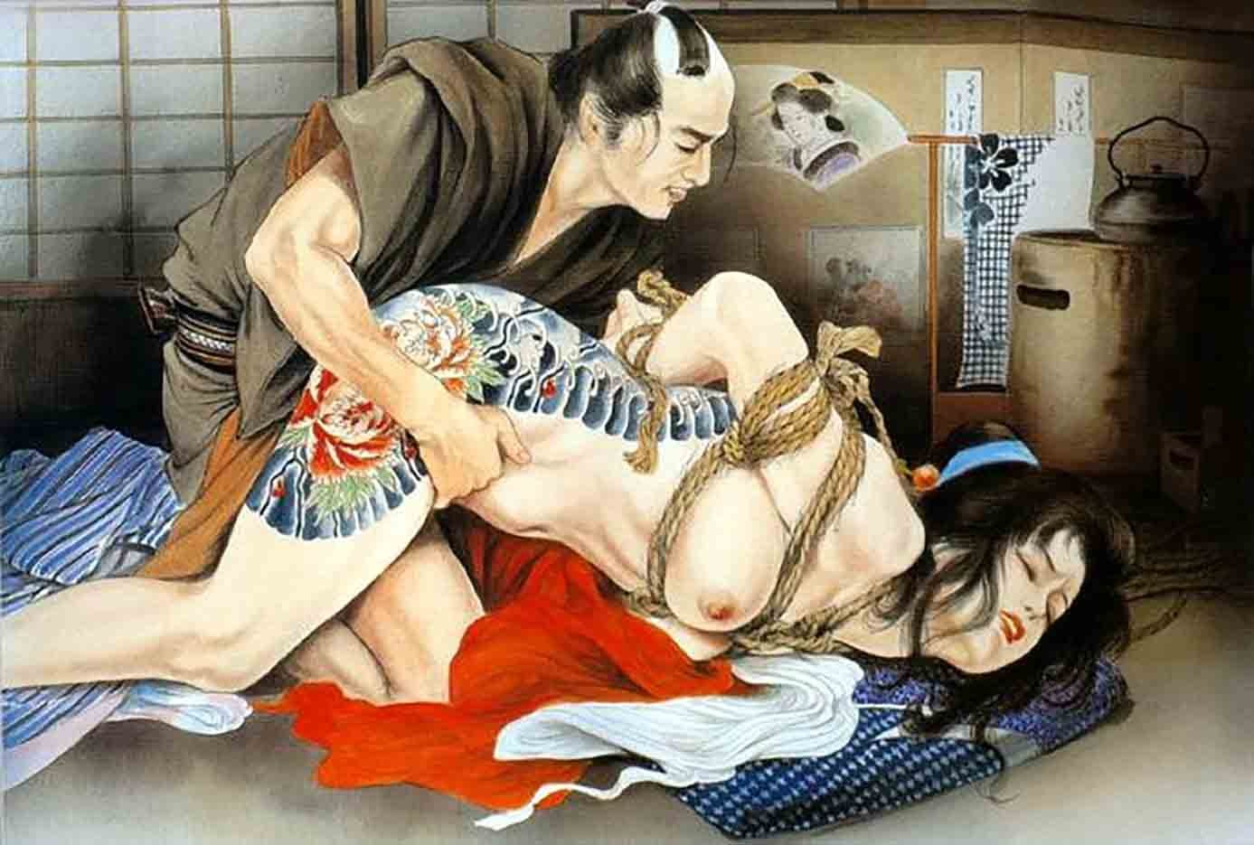 Японское арт порно фото 2