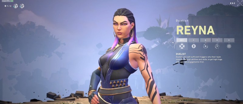 Reyna valorant способности