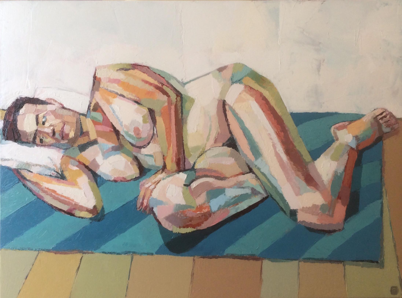 Художник Reclining nude картины