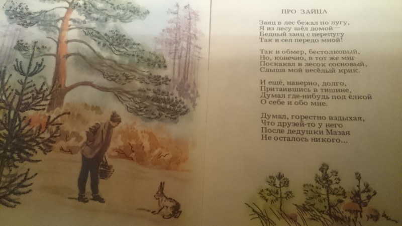 Стихотворение н Рубцова про зайца