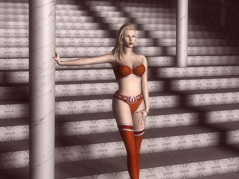 Девушки 3d Графика в белье