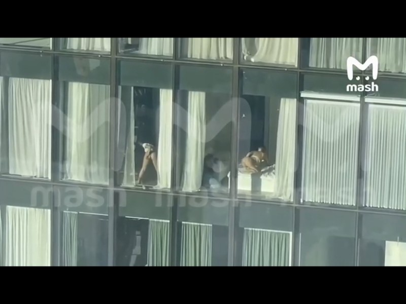 Ебля подсмотренная в окно