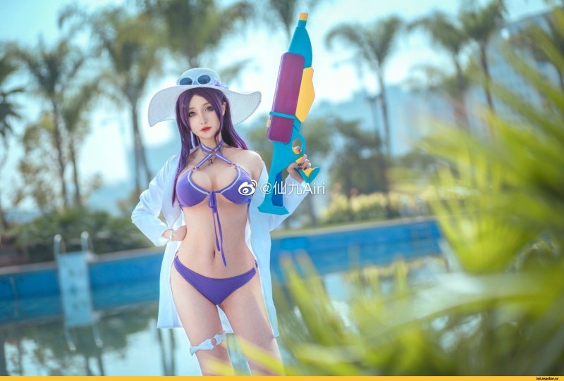 Кэйтлин лига легенд hentai