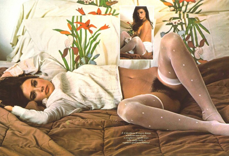 Юная деми Мур в журнале Penthouse