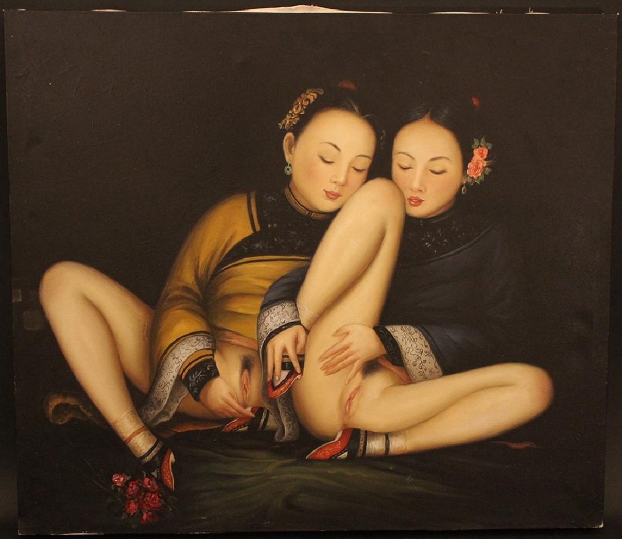 китайская художественная эротика фото 16