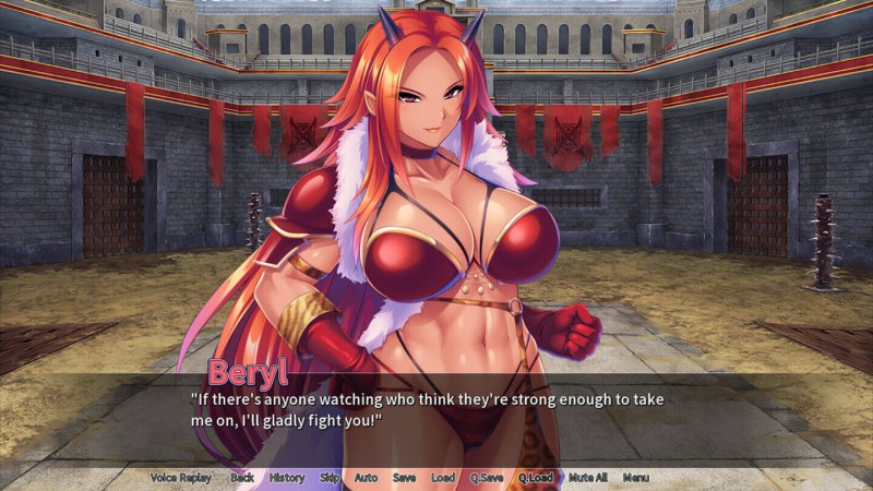 Stealing a Monster girl Harem game