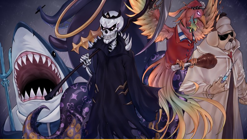 Mori Calliope HOLOLIVE Art