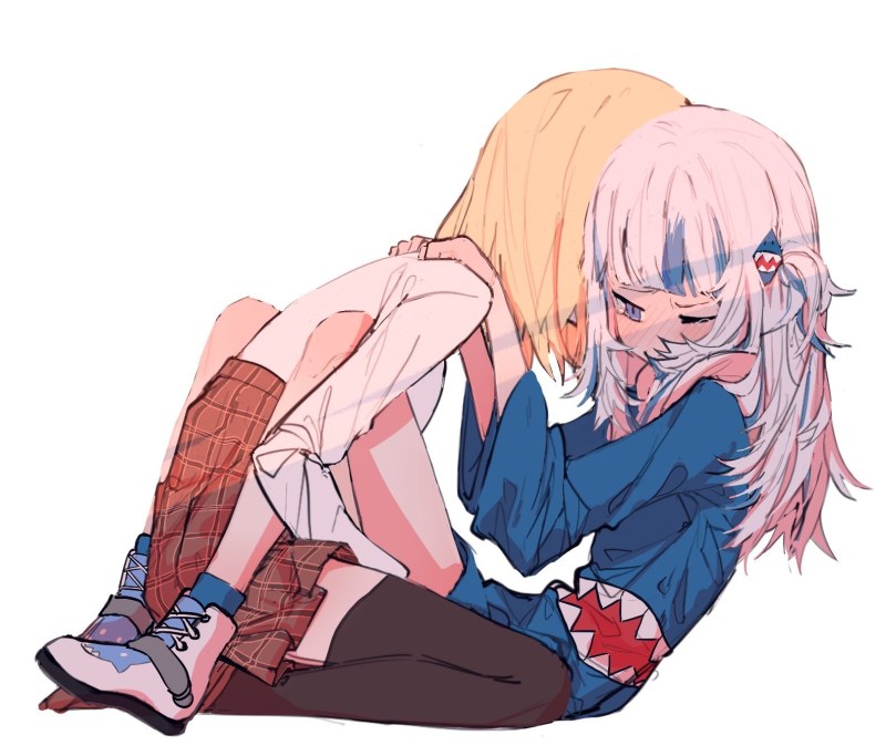 GAWR gura and Amelia Watson