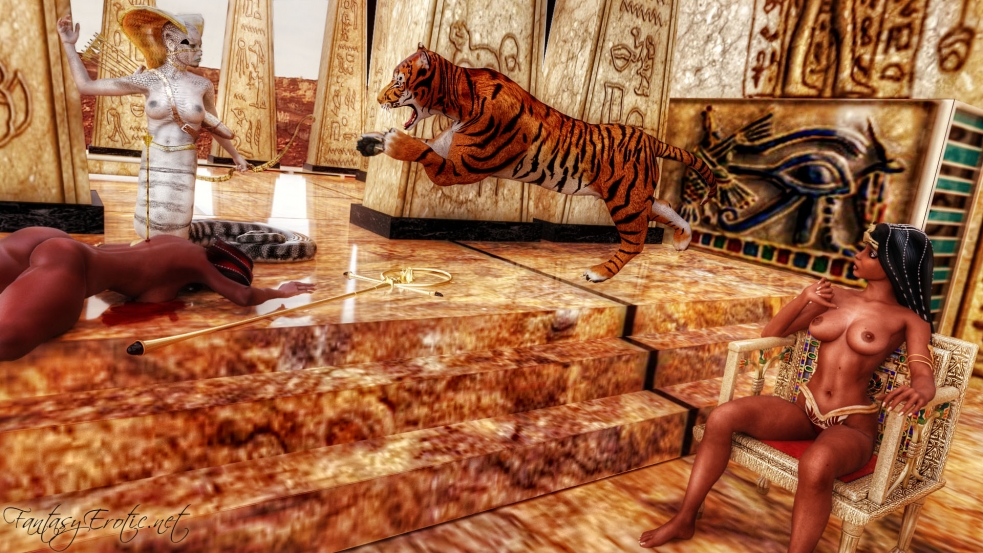 3d эротические Клеопатра