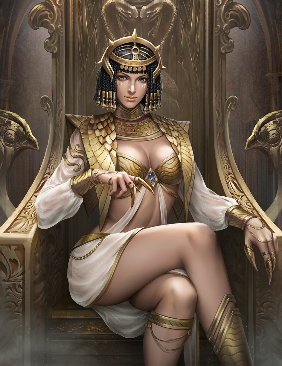 царица клеопатра голая