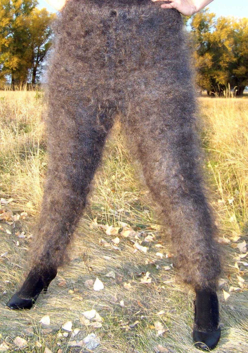 Пушистые лосины