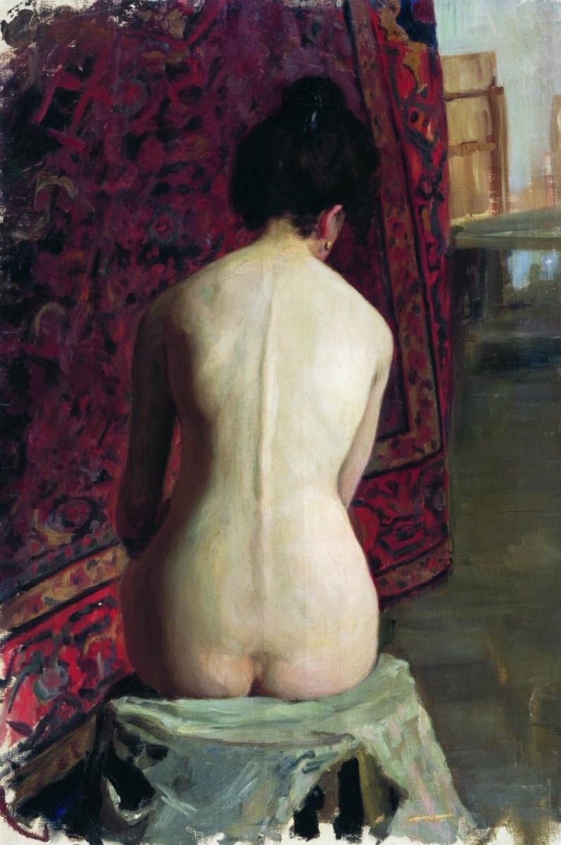 Картины Кустодиева ню