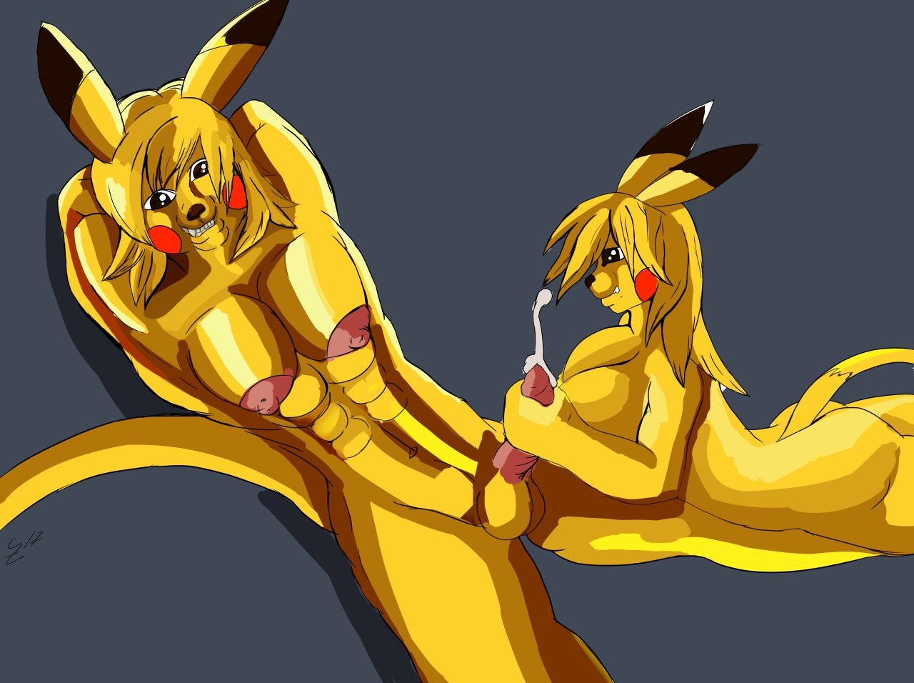 Pikachu nackt