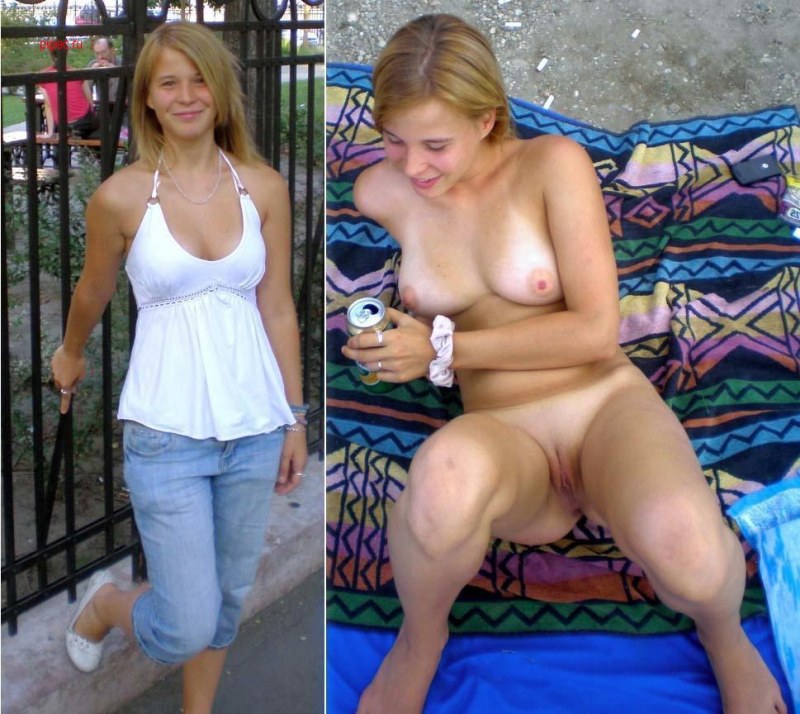 Одетые раздетые коллаж
