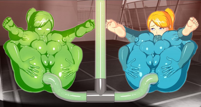 Метроид Самус Аран Rule 34 анал