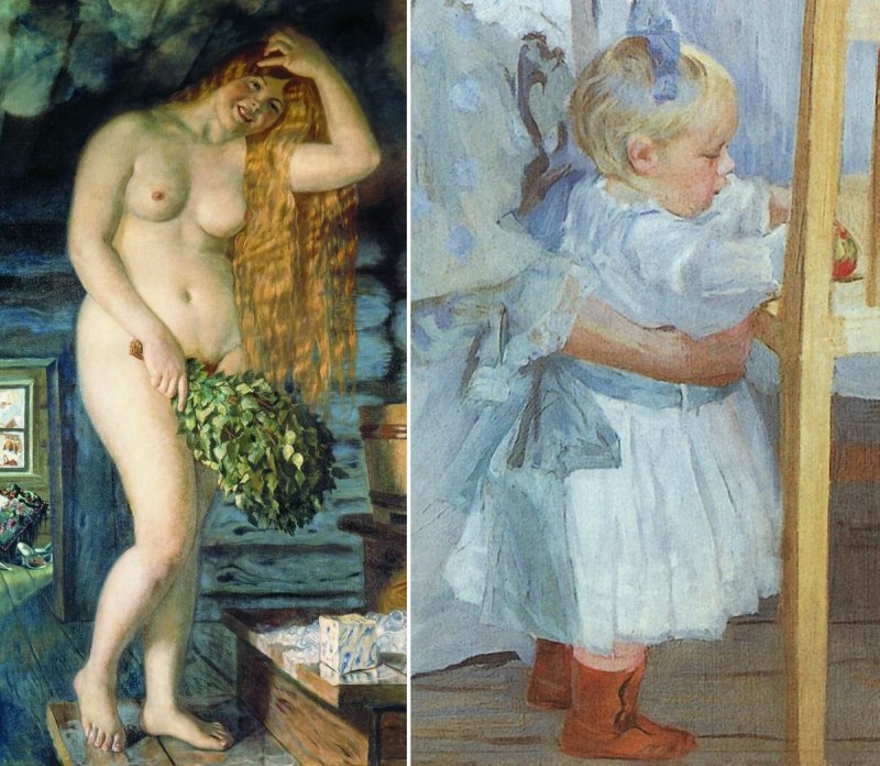 Борис Кустодиев русская Венера