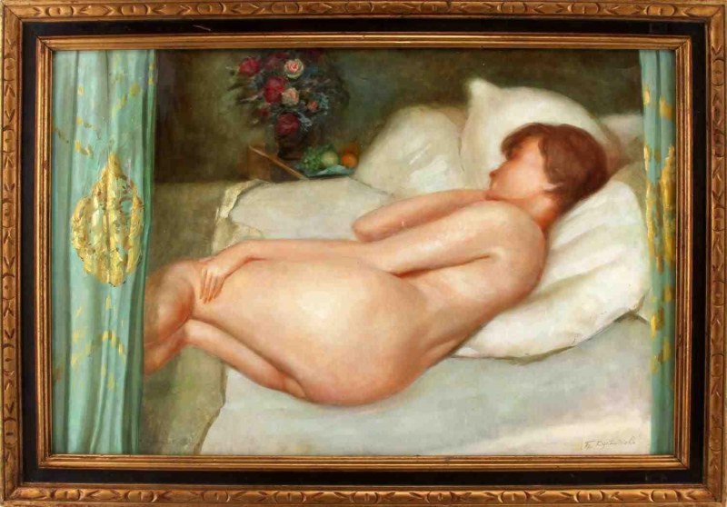 Эротические картины Кустодиева