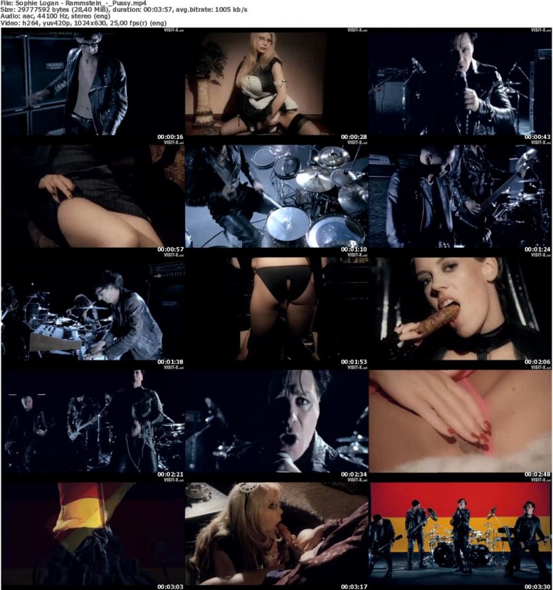 Rammstein pussy режиссёрская версия