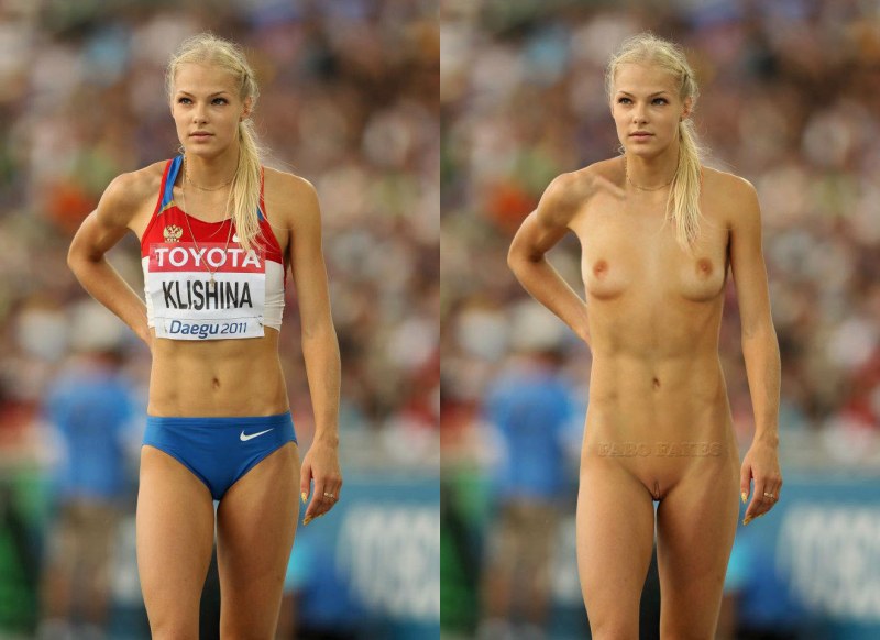 Спортсменка блондинка анал