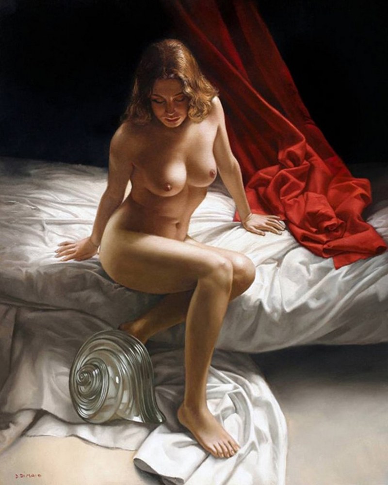 Художник Gulyas Венгрия nude