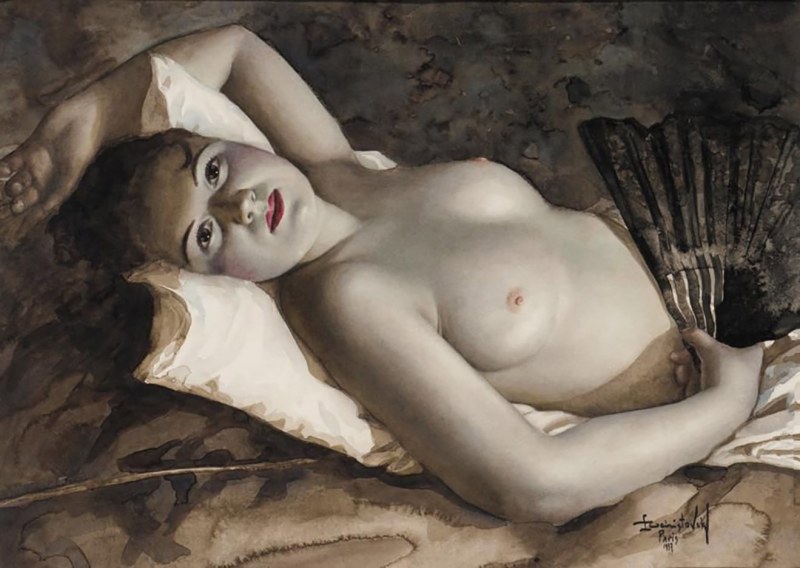 Художник Gulyas Венгрия nude