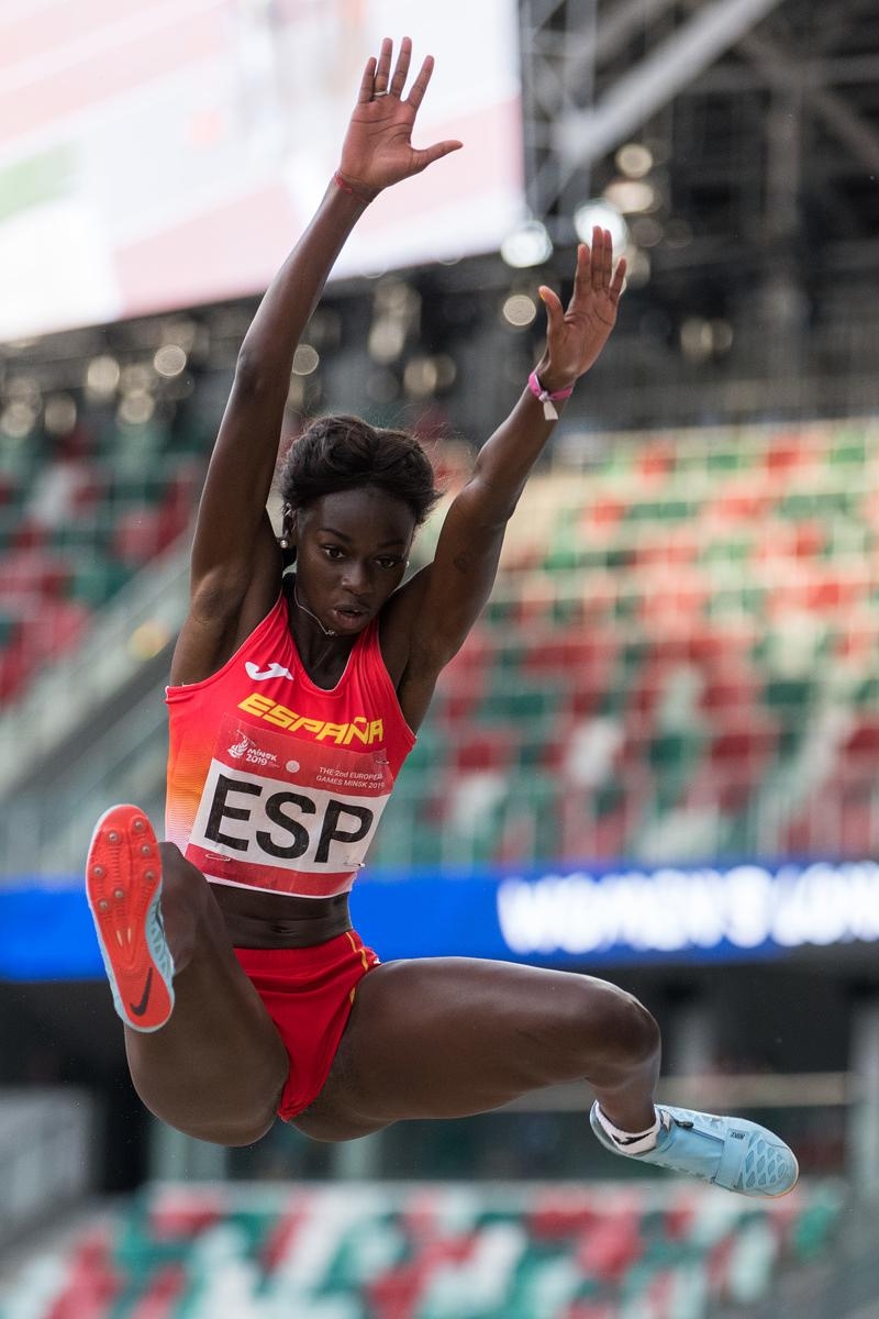 Fátima Diame в Нижнем белье