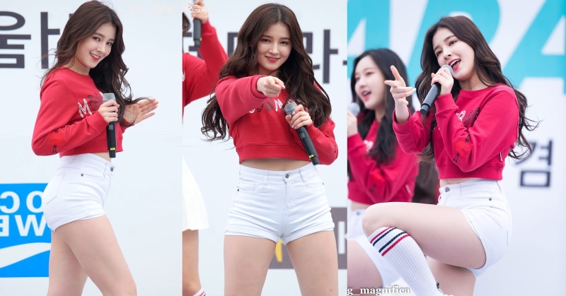 MOMOLAND Yeonwoo попа