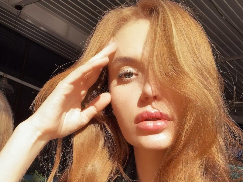 Слава Каминская в Нижнем белье