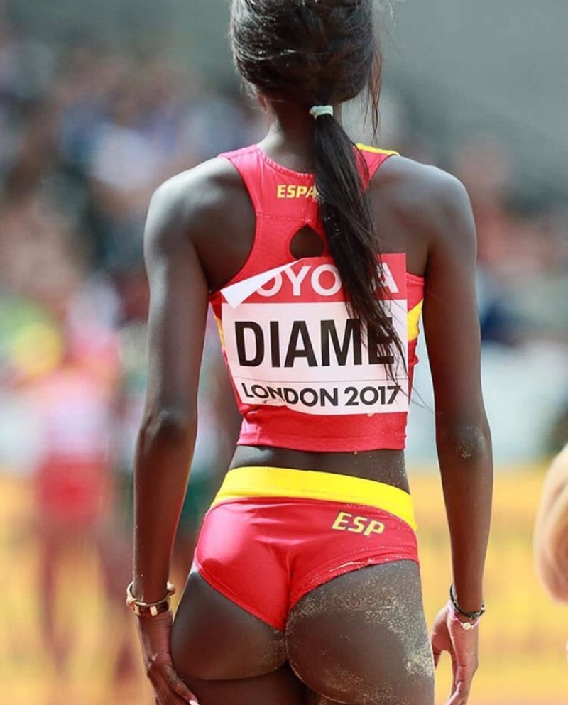 Fatima Diame легкая атлетика