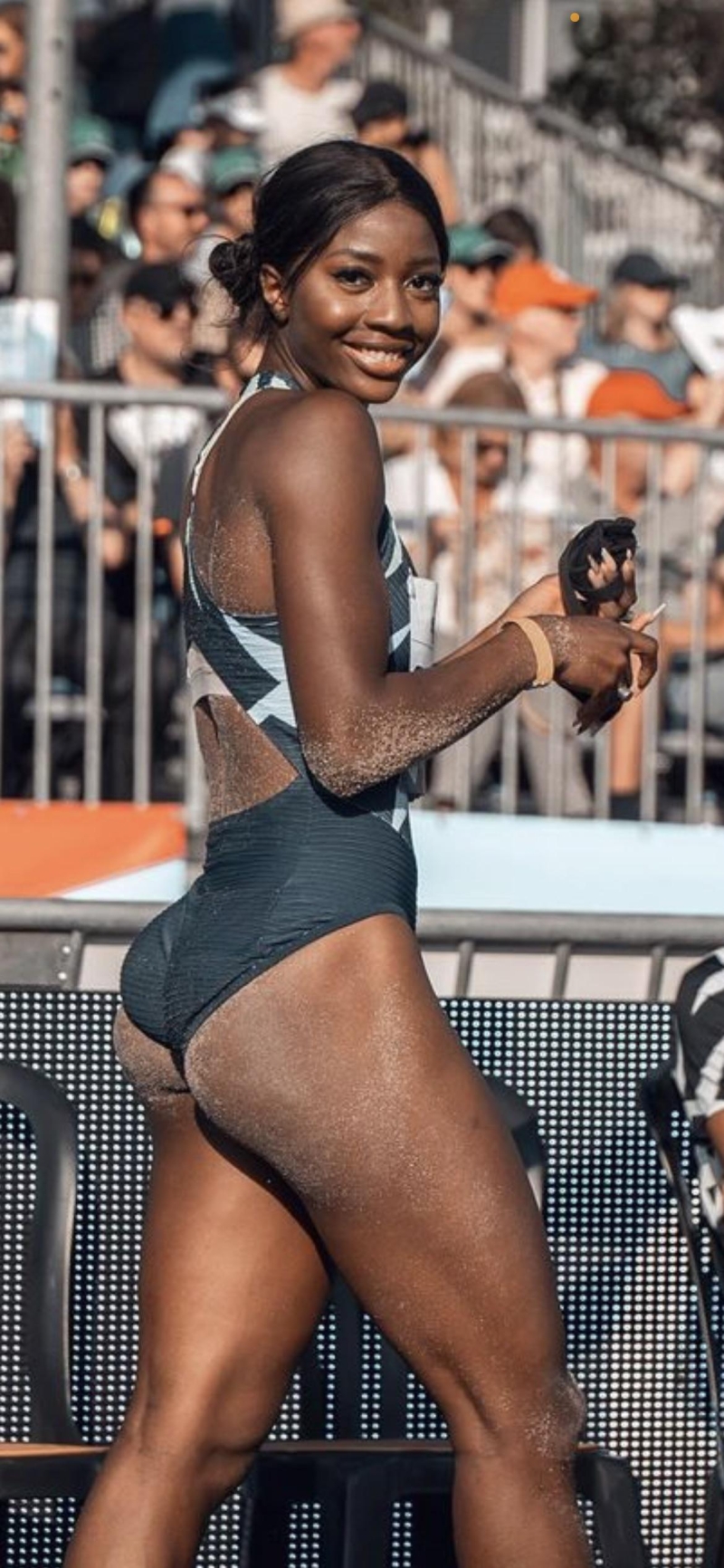 Fátima Diame в Нижнем белье