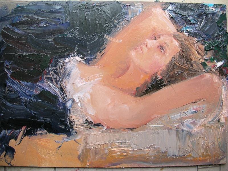 Александра Черкасова ню