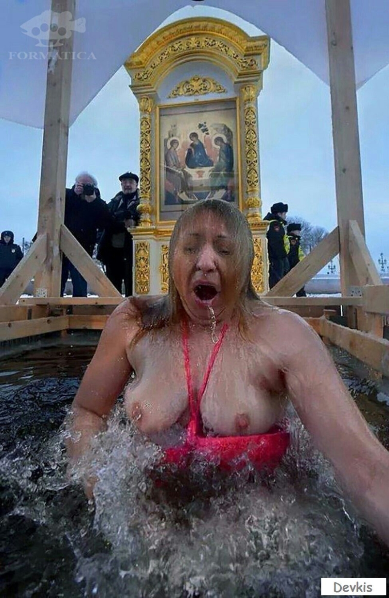 Прозрачная одежда на крещение