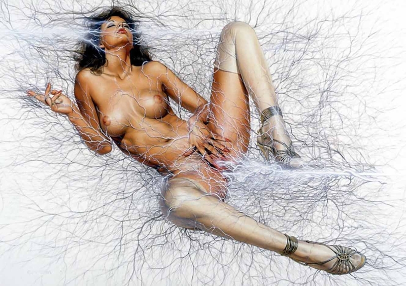 Рисунки карандашом голые