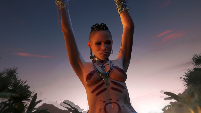 Голая цитра талугмай из far Cry
