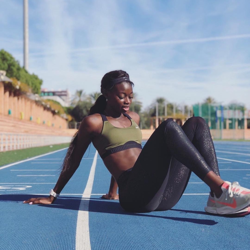 Fatima Diame легкая атлетика