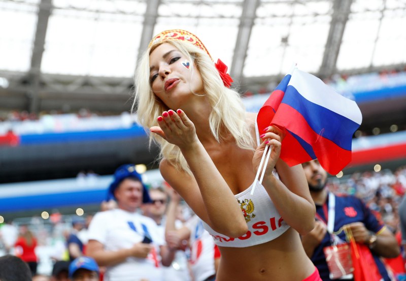 Самая красивая болельщица ЧМ 2018 Наталья Немчинова