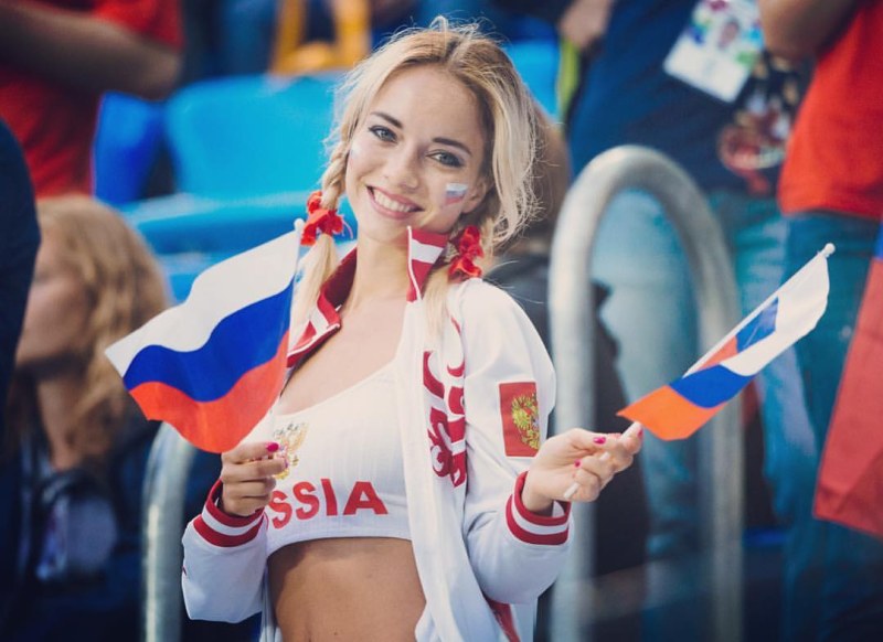 Русская болельщица на ЧМ 2018 Наталья Немчинова