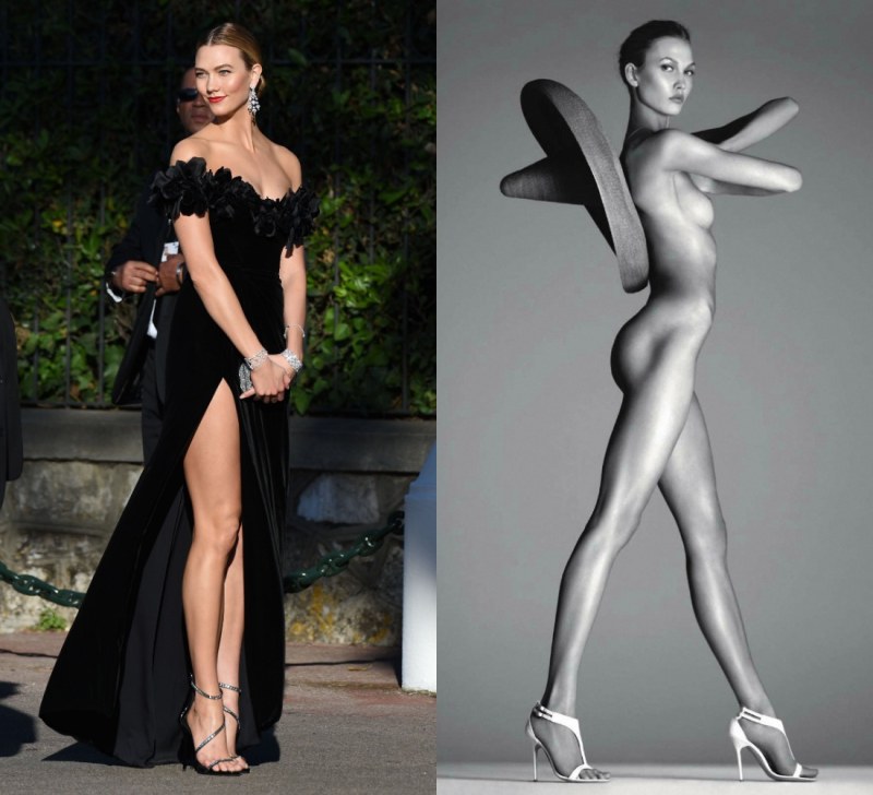 Karlie Kloss чулки