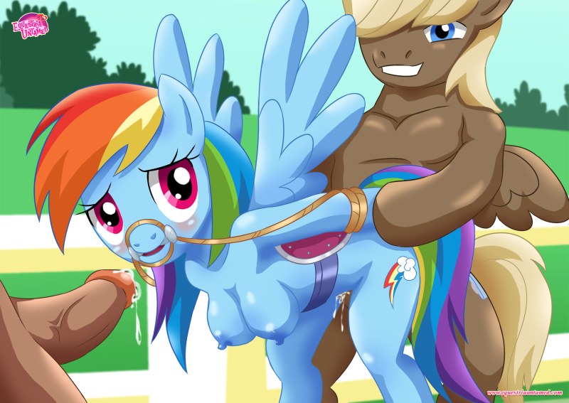 MLP хентай комиксы Радуга