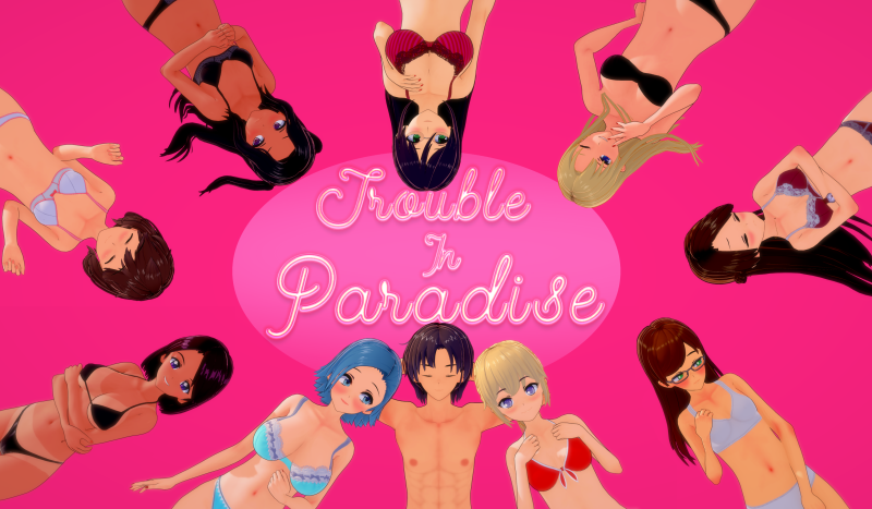 Trouble in Paradise хентай игра