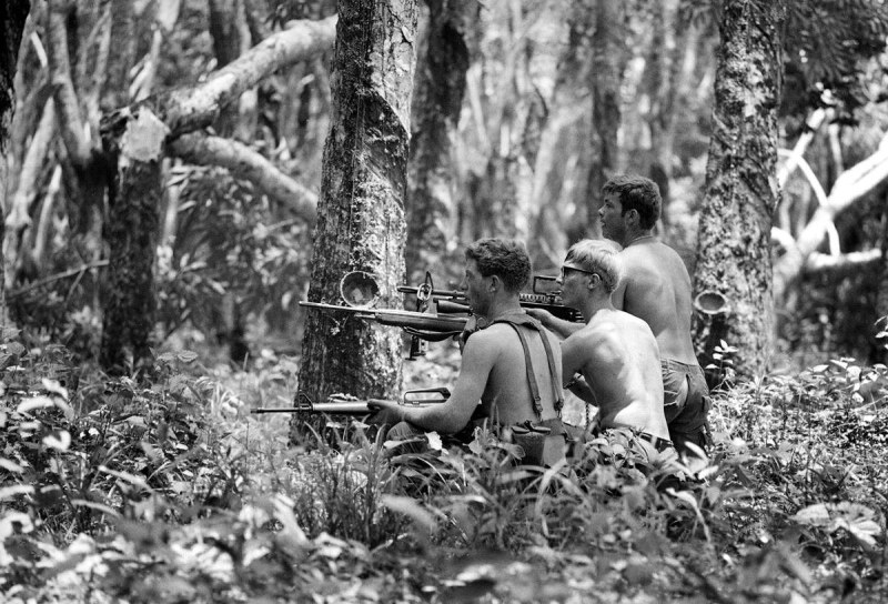 Гражданская война Камбоджа джунгли 1970e