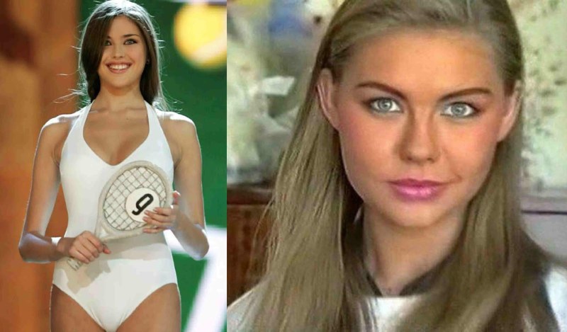 Голая Victoria Sweet на дороге