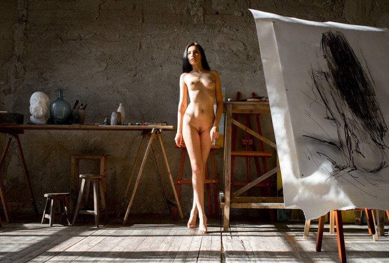 Матильда Батурина натурщица nude