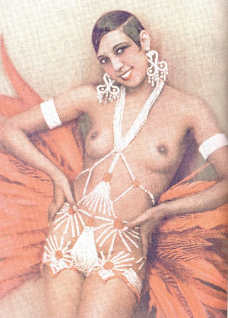 Жозефина Бейкер ( Josephine Baker голая