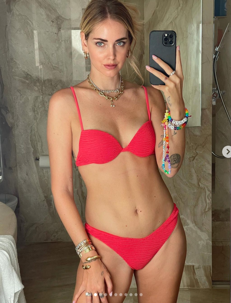 Chiara Ferragni в купальнике