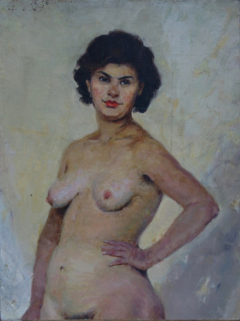 Александра Корсунская натурщица голая