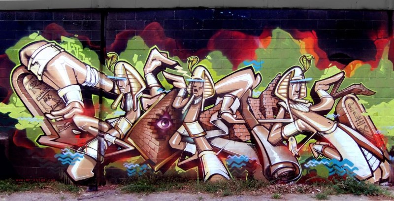 Mr Totem Graffiti