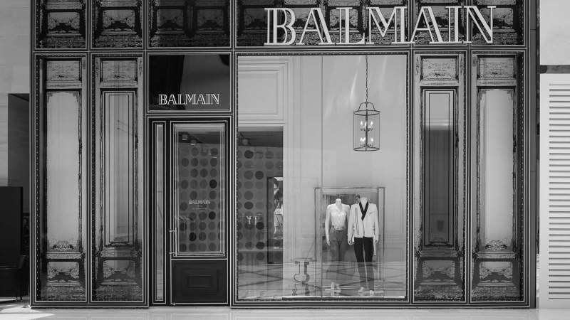 Balmain Paris бутик Москва