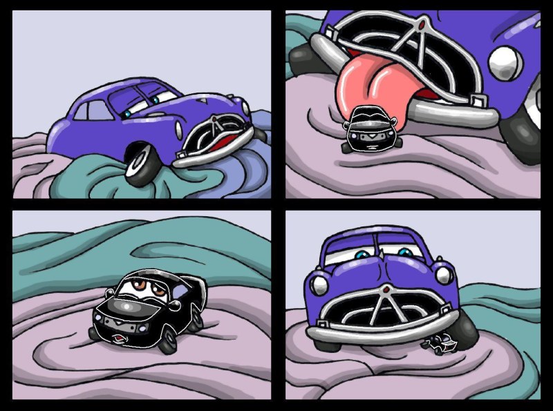 Салли r34 Тачки