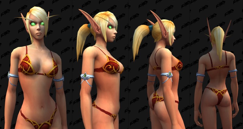 World of Warcraft 3 кровавые эльфы